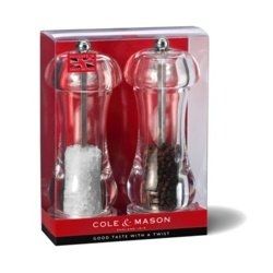 COLE&MASON Комплект мелнички за сол и пипер “CAPSTAN“ - 15,5 см