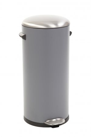 EKO Кош за отпадъци с педал  “BELLE DELUXE“ - 30 литра - сив