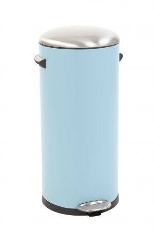 EKO Кош за отпадъци с педал  “BELLE DELUXE“ - 30 литра - светло син