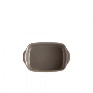 EMILE HENRY Керамична правоъгълна форма за печене "INDIVIDUAL OVEN DISH" - 22х15 см - цвят бежов