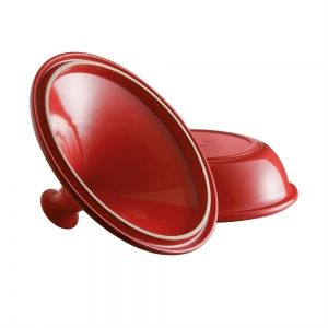 EMILE HENRY Керамичен тажин "TAGINE", голям - Ø32 см - цвят червен