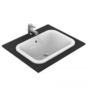 Мивка за баня за вграждане CONNECT 58 см без отвор IDEAL STANDARD E505901