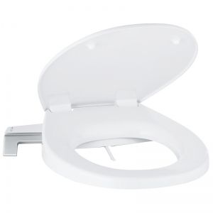 Седалка за тоалетна чиния с вградено биде GROHE BAU CERAMIC със забавено спускане 39648SH0