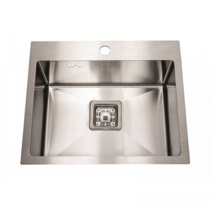 Кухненска мивка от неръждаема стомана за вграждане 50х42х20 см ICK 5032