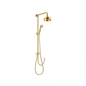 Стационарен душ за баня без смесител BELLA GOLD злато