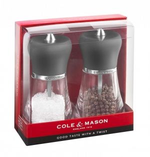COLE&MASON Комплект мелнички за сол и пипер “NAPOLI“ - 12 см