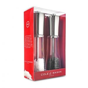 COLE&MASON Комплект мелнички за сол и пипер “EVERYDAY STYLE“ - 16,5 см