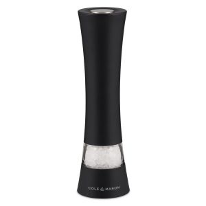 COLE&MASON Електрическа мелничка за сол и пипер “BURFORD“ - 18 см - черна