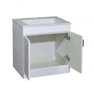 Конзолен долен шкаф за баня от PVC БРИЛЯНТ 55 см