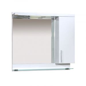 Горен шкаф за баня от PVC МОДЕНА 80 см с осветление