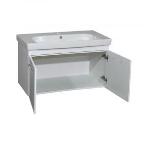 Долен конзолен шкаф за баня от PVC МОДЕНА НЕКСТ 85 см