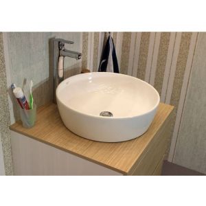 Конзолен долен шкаф за баня от PVC ПАГОДА-2 60 см