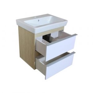 Конзолен долен шкаф за баня от PVC ОМЕГА 60 см