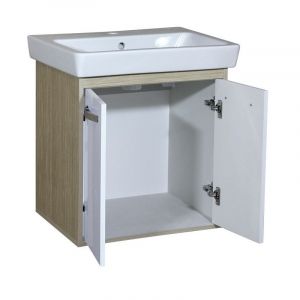 Конзолен долен шкаф за баня от PVC РАДОСТ 60 см