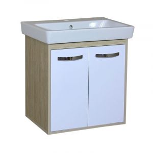 Окачен долен шкаф за баня от PVC РАДОСТ 60 см