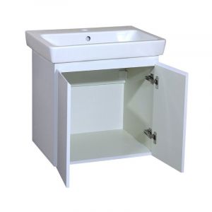 Окачен долен шкаф за баня от PVC СИМПЛИ-М 60 см