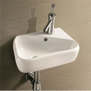 Мивка за баня за стенен монтаж или върху плот 45х28 см ICB 871