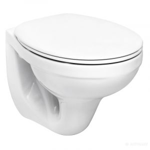 Стенна тоалетна чиния IDOL със седалка KOLO