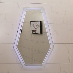 Огледало за баня с LED осветление ЕЛМА 60х90 см ICL 1493