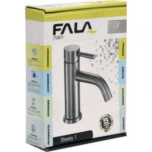 Смесителна батерия за умивалник за баня FALA STEELY 1 INOX