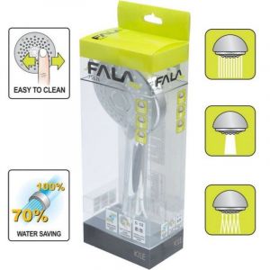 Подвижен 3-функционален ръчен душ за баня  FALA KILE 10 см