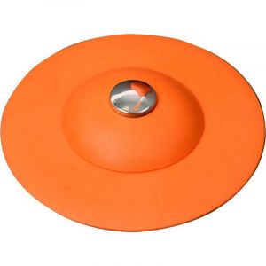 Универсална силиконова тапа цедка за сифон FALA - оранжева
