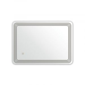 Огледало за баня с LED осветление 80х60 см с функция против замъгляване XD-046-12F