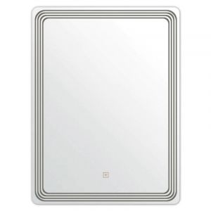 Огледало за баня с LED осветление 60х80 см с функция против замъгляване XD-027-08F