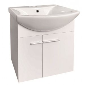 Шкаф за баня от PVC 55 см ТЕА окачен ICP 5543/60