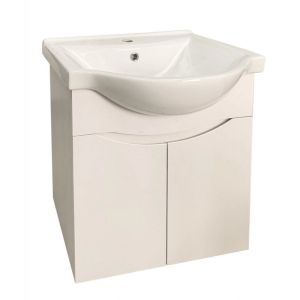 Шкаф за баня от PVC 55 см БЕАТРИС окачен ICP 5549/60