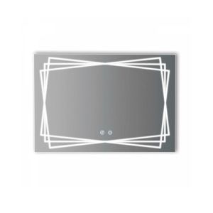 Огледало за баня с LED осветление 70х50 см с функция против изпотяване MG-A 01H