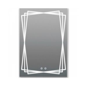 Огледало за баня с LED осветление 50х70 см с функция против изпотяване MG-A 01V