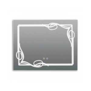 Огледало за баня с LED осветление 80х60 см с функция против изпотяване MG-B 04H