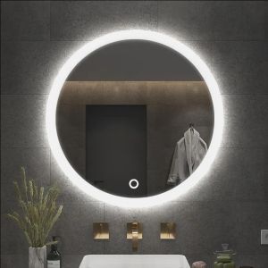 Огледало за баня с LED осветление REA FFJ60 60х60 см