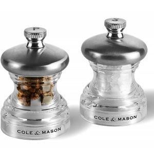 COLE & MASON Комплект мелнички за сол и пипер PO3 6,5 см