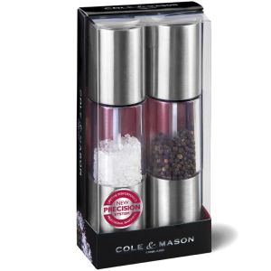 COLE & MASON Комплект мелнички  за сол и пипер OSLO 18,5 см