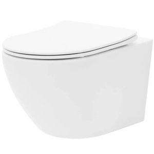 Стенна тоалетна чиния без ринг CARLO MINI TORNADO Rimless