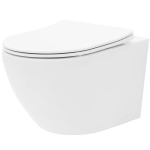 Стенна тоалетна чиния без ринг CARLO MINI Rimless 49 см