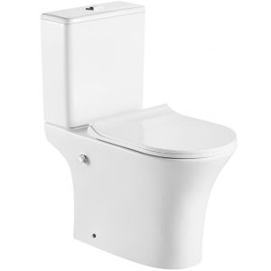 Моноблок RIMLESS с вградено биде с хоризонтално оттичане ICC 7937P BIDET