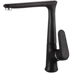 Черен смесител за кухня МИРЕЯ висок ICF 233014 BLACK