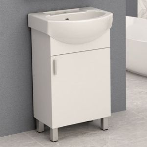 Шкаф за баня от PVC ЖАКЛИН 50 см ICP 5285