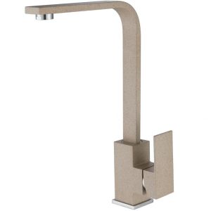 Висок бежов смесител за кухня ТАЛИЯ ICF 233010 SAND