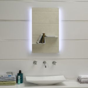 Огледало за баня с LED осветление 50х70 см ICL 1590