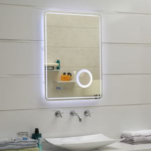 Огледало за баня с LED осветление 60х80 см ICL 1789