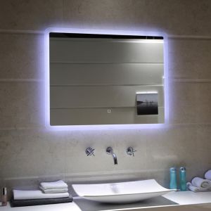 Огледало за баня с LED осветление 90х70 см ICL 1802