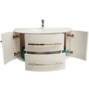 Долен окачен шкаф за баня от PVC 100 см ICP 11053 W