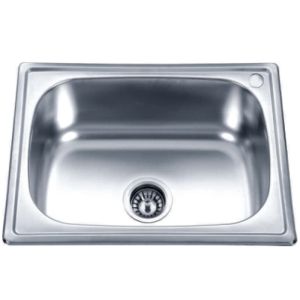 Кухненска мивка от алпака за вграждане 60х45х20 см ICK D6045P