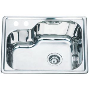 Кухненска мивка от алпака за вграждане 56х45х20,5 см ICK D5645P