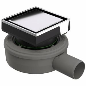 Подов сифон за баня 10х10 см за монтаж на плочка MICRO DRAIN