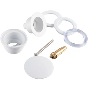 Бял луксозен клик сифон за мивка за баня BALNEO D WHITE